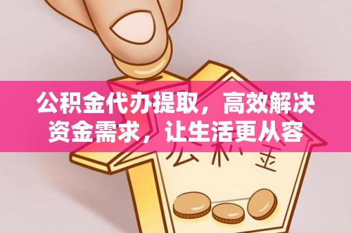 元宝公积金代办提取，高效解决资金需求，让生活更从容