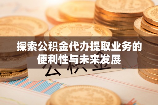 元宝探索公积金代办提取业务的便利性与未来发展