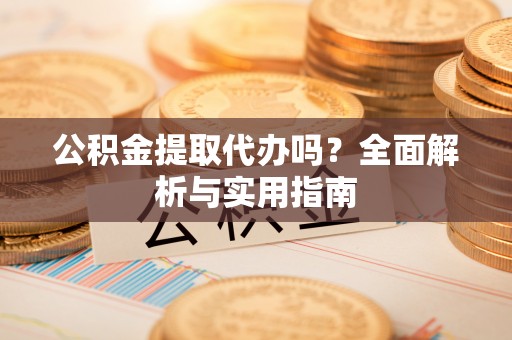 元宝公积金提取代办吗？全面解析与实用指南