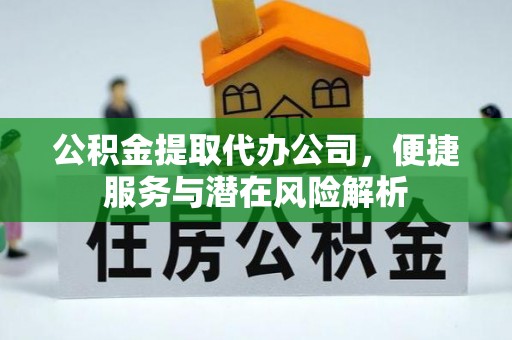 元宝公积金提取代办公司，便捷服务与潜在风险解析