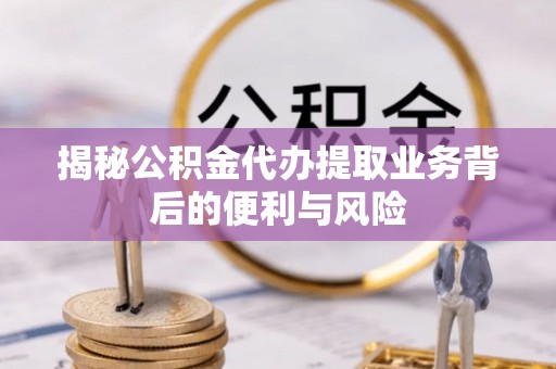 元宝揭秘公积金代办提取业务背后的便利与风险
