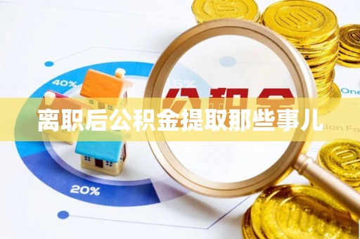 元宝离职后公积金提取那些事儿