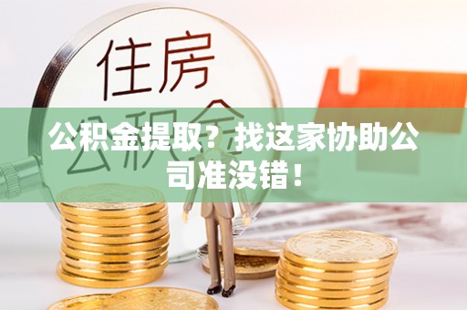 元宝公积金提取？找这家协助公司准没错！