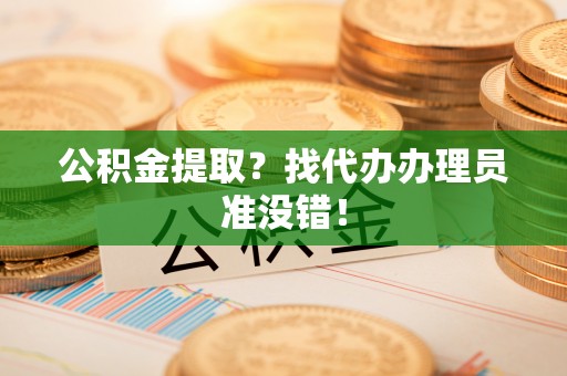元宝公积金提取？找代办办理员准没错！