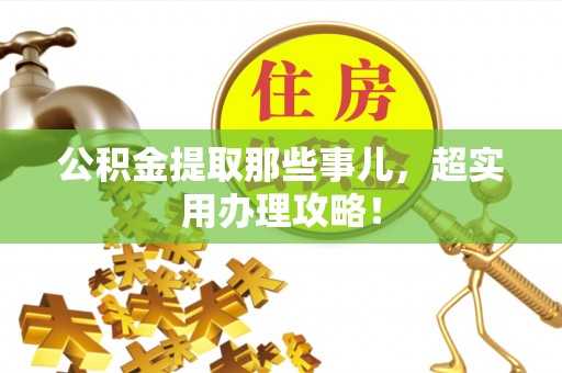 元宝公积金提取那些事儿，超实用办理攻略！