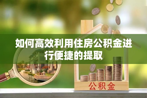 元宝如何高效利用住房公积金进行便捷的提取